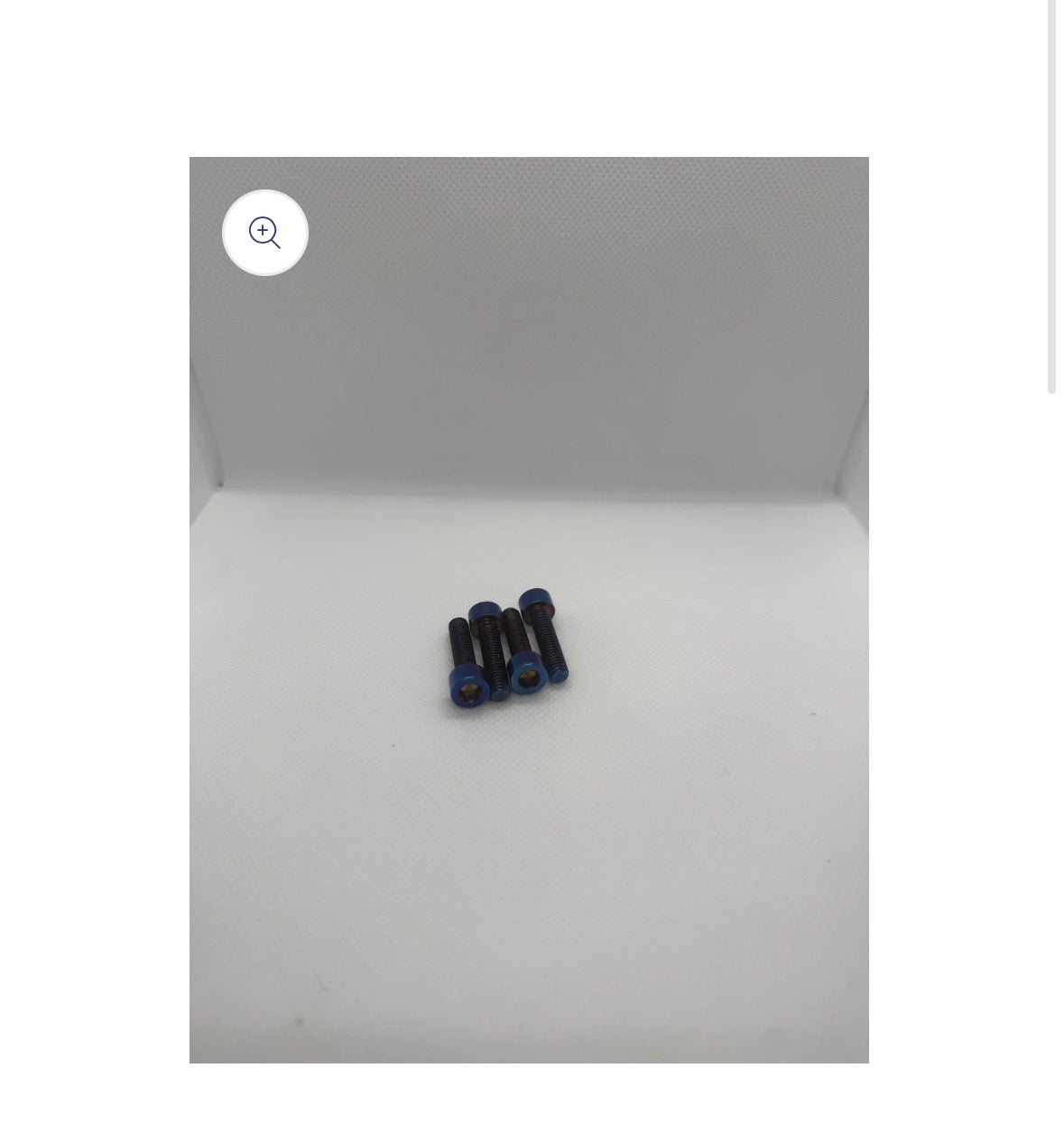 Super73 clamp titanium bolts