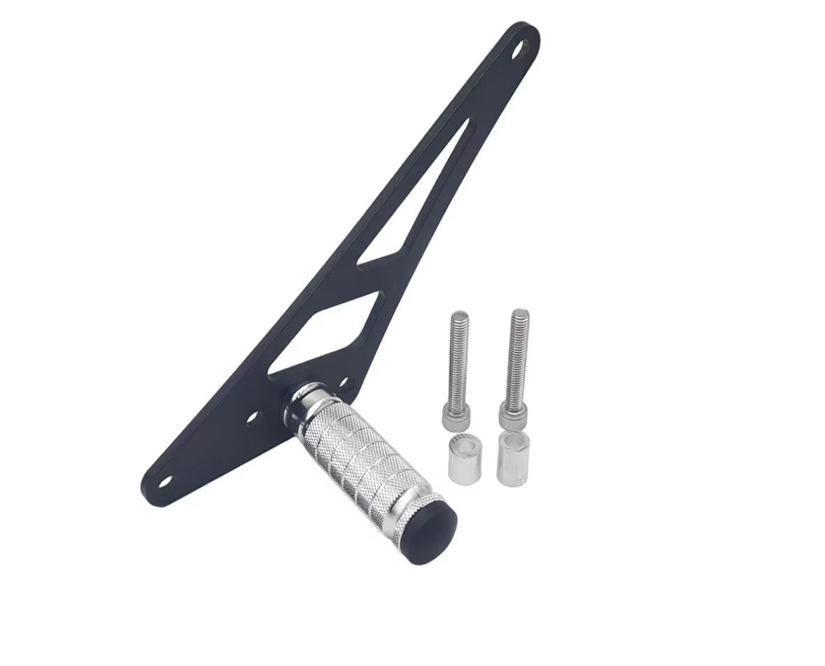 Chrome foot lock for emoto